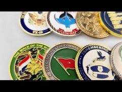 Koin Souvenir Challenge Koin Custom Zinc Alloy Metal Soft Hard Enamel Koin Peringatan