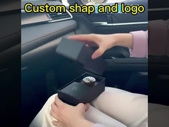 Custom Logo Mobil Air Freshener Mobil Parfum Diffuser Vent Clip Enamel Mobil Aromaterapi